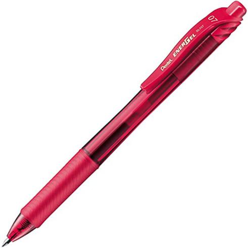 Caneta Pentel Energel 0,7 mm Vermelho