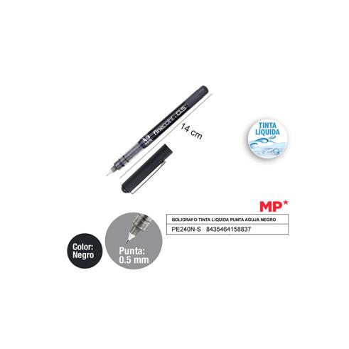 TINTA LÍQUIDA CANETA PONTO AGULHA PRETO MP