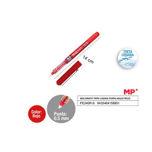 AGULHA DE TINTA LÍQUIDA DA CANETA PONTO RED MP