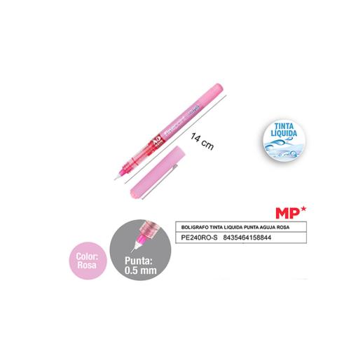 PINK AGULHA PONTO DE TINTA LÍQUIDA PEN MP