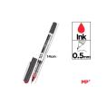 PUNTA BALL RED LIQUID INK PEN MP
