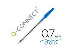 TRANSPARENTE PEN Q-CONNECT AZUL MÉDIO