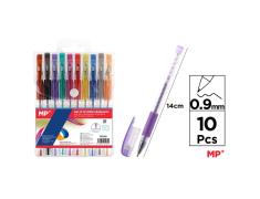 PURPLE PEN 10 COLORS