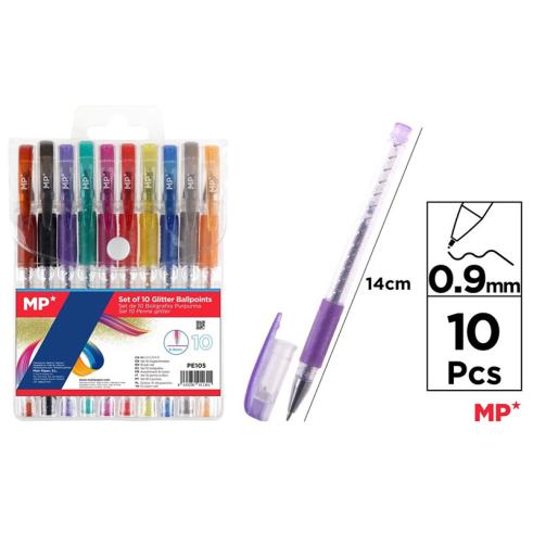 PURPLE PEN 10 COLORS