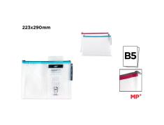 Bolsa Eva Transparente Com Fecho B5