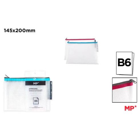 Bolsa Eva Transparente Com Fecho B6