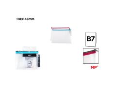 Bolsa Eva Transparente Com Fecho B7