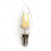 Lâmpada LED de filamento E14 C35 4W Luz Quente 2700K