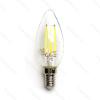 Lâmpada de filamento LED E14 C35 4W Luz Fría 6500K