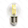 Lâmpada de filamento LED E27 G45 4W Luz Fría 6500K
