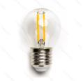 Lâmpada de filamento LED E27 G45 6W luz quente 2700K