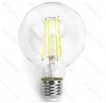 Lâmpada LED Filamento E27 G80 4W Luz Quente 6500K