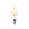Lâmpada de filamento LED Regulável E14 C35 4W Luz fria 6500K