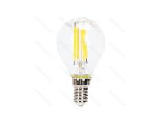 Lâmpada de filamento LED Ajustável E14 G45 4W Luz Fría 6500K