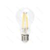 Lâmpada de filamento LED Ajustável E27 A60 6W Luz Quente 2700K