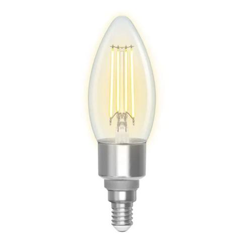 Lâmpada de Filamento WiFi Inteligente WB C35 E14 4,5 W (transparente)