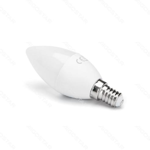 LÂMPADA LED A5 C37 / 4,9W E14 LUZ FRIA 6500K