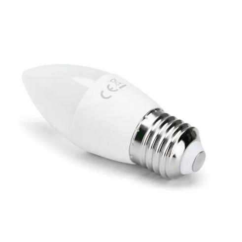 LED BULB A5 C37 / 9W E27 6400K LUZ BRANCA