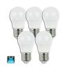 LED BULB A5 G45 BIG ANGLE / LUZ BRANCA 6W E27 6400K (PACOTE DE 5 UNIDADES)