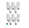 B5 ESPIRAL / 7W LED BULB E27 6400K LUZ BRANCA (PACK 10 UNIDADES)
