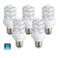 B5 ESPIRAL / 7W LED BULB E27 6400K LUZ BRANCA (CONJUNTO DE 5 UNIDADES)
