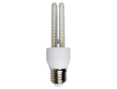 Lâmpada LED T3 2U / 9W E27 Luz Fria 6500K