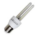 Lâmpada LED T3 2U / 9W E27 Luz Fria 6500K