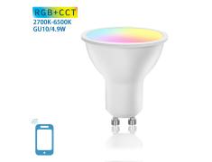 Lâmpada LED Wifi GU10 5W CCT