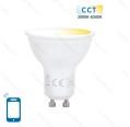 Lâmpada LED Wifi GU10 5W CCT