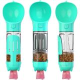 Garrafa de Água Pet Multifuncional Turquesa 300ml