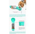 Garrafa de Água Pet Multifuncional Turquesa 300ml