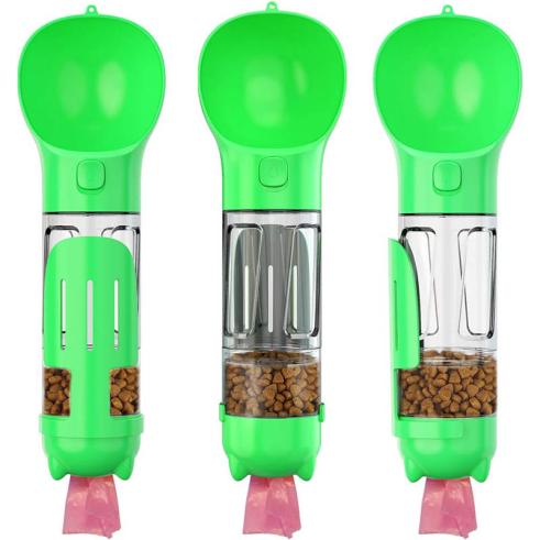Garrafa de Água Pet Multifuncional Verde 300ml