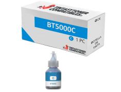 Frasco de Tinta Ciano Compatível Brother BT5000