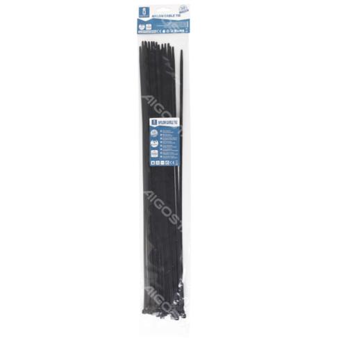 Abraçadeiras de Nylon Preto 30 unidades (W4.8*L450mm)