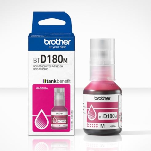 Brother BTD180M Frasco de Tinta Magenta Original