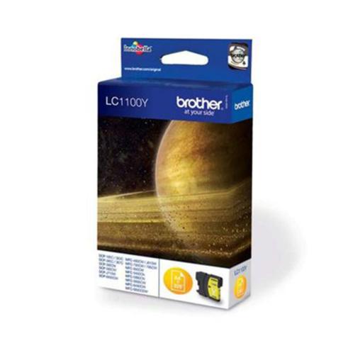 Cartucho de tinta original Brother LC1100Y