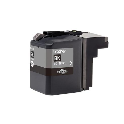 Cartucho de tinta original Brother LC12EBK