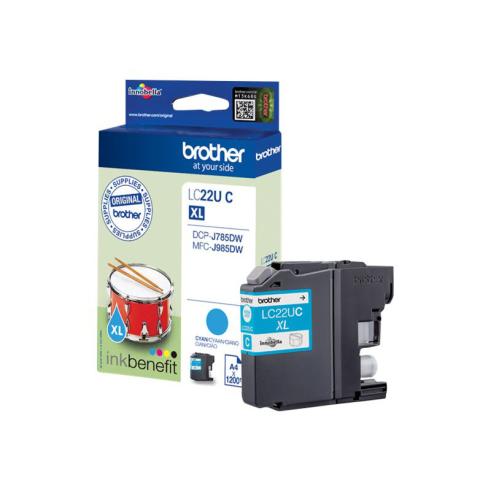 Brother LC22U Ciano Original