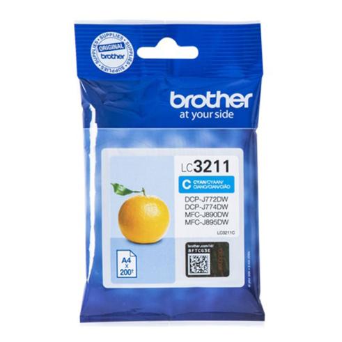 Brother LC3211 Ciano Original