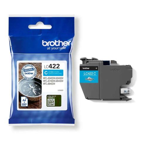 Brother LC422 Ciano Original