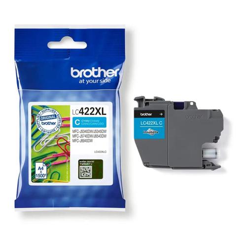 Brother LC422XL Ciano Original