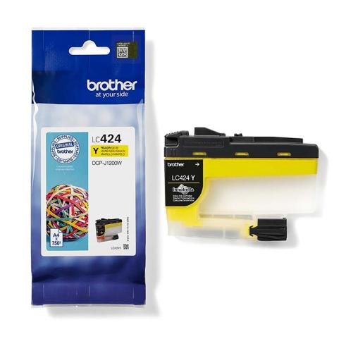 Brother LC424 Amarelo Original
