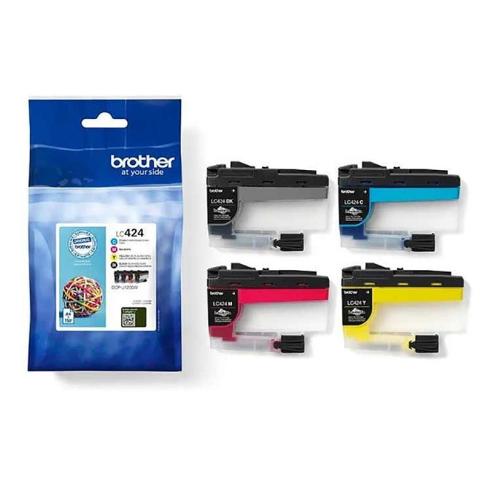 Brother LC424 Pacote de 4 Originais