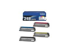 Brother TN248CMYK Pacote de 4 Toners Originais