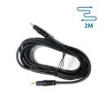 CABO DE ÁUDIO 3m MiniJack para MiniJack