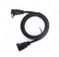 Cabo HDMI Angular de 1 m Preto