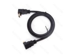 Cabo HDMI Angular de 1 m Preto