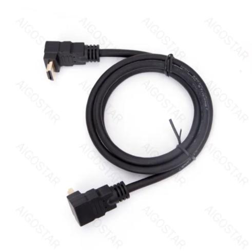 Cabo HDMI Angular de 1 m Preto