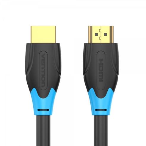 Cabo HDMI Macho para HDMI Macho 2.0 4K 0,75 m Preto Vention