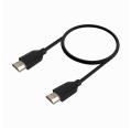Cabo HDMI V2.0 CCS Premium Alta Velocidade / Hec 4K@60Hz 18Gbps 0,5m Cor Preto Aisens